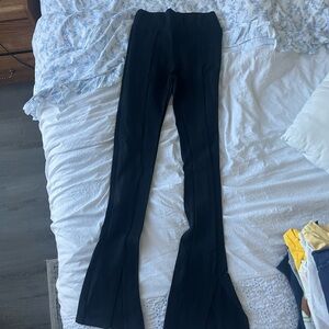 Abercrombie Stylish Black Flared Pants